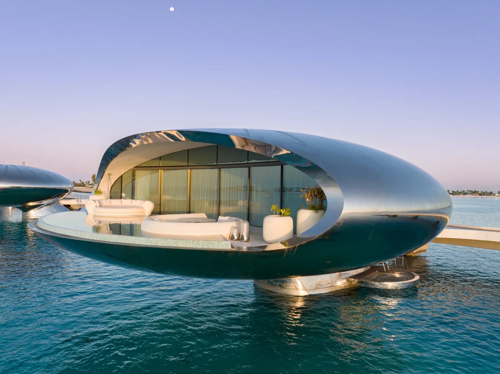 Overwater luxury villa on Saudi Arabia's Red Sea